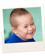 A smiling child