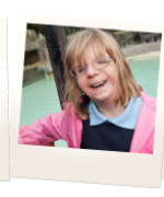A smiling child