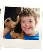 A smiling child