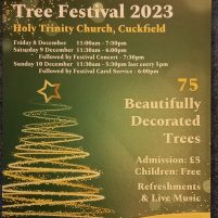 Cuckfield Christmas Tree Festival 2023