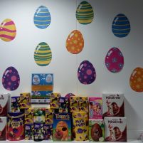 GLCT’s Easter stall at K2 Leisure Centre, Crawley
