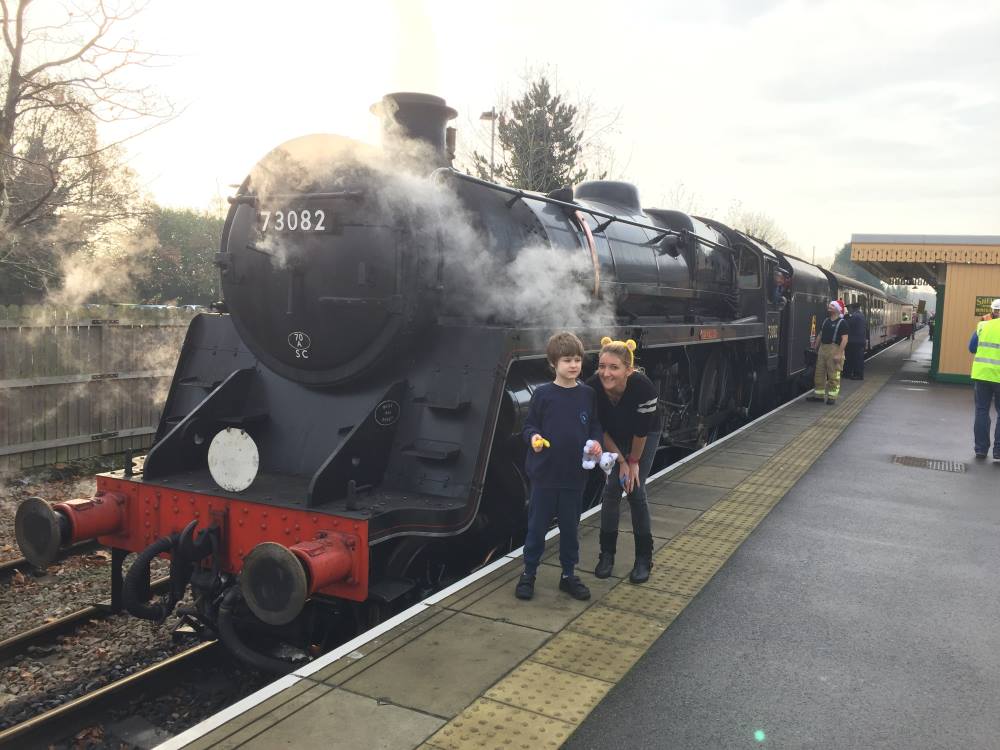 Bluebell Railway ‘Santa Special’ Golden Lion Children's Trust